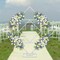 Wedding Backdrop Stand 6.6ft Rack Circle Balloon Frame Venue Decor Metal Arch